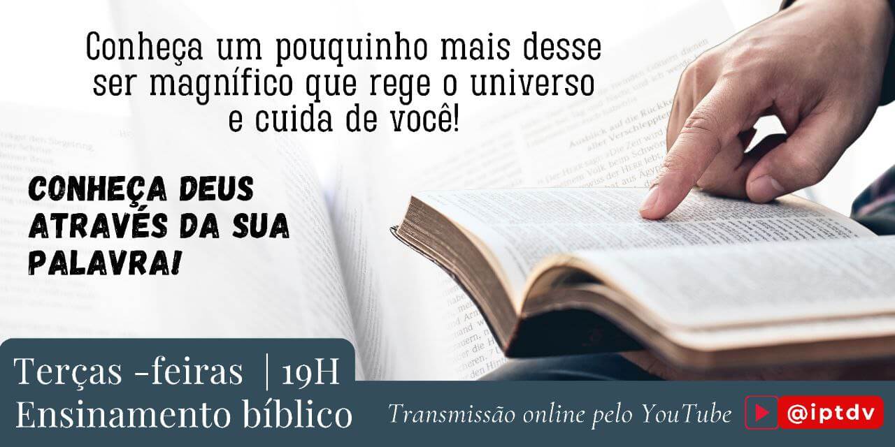 Imagem Conheça Deus através da sua Palavra